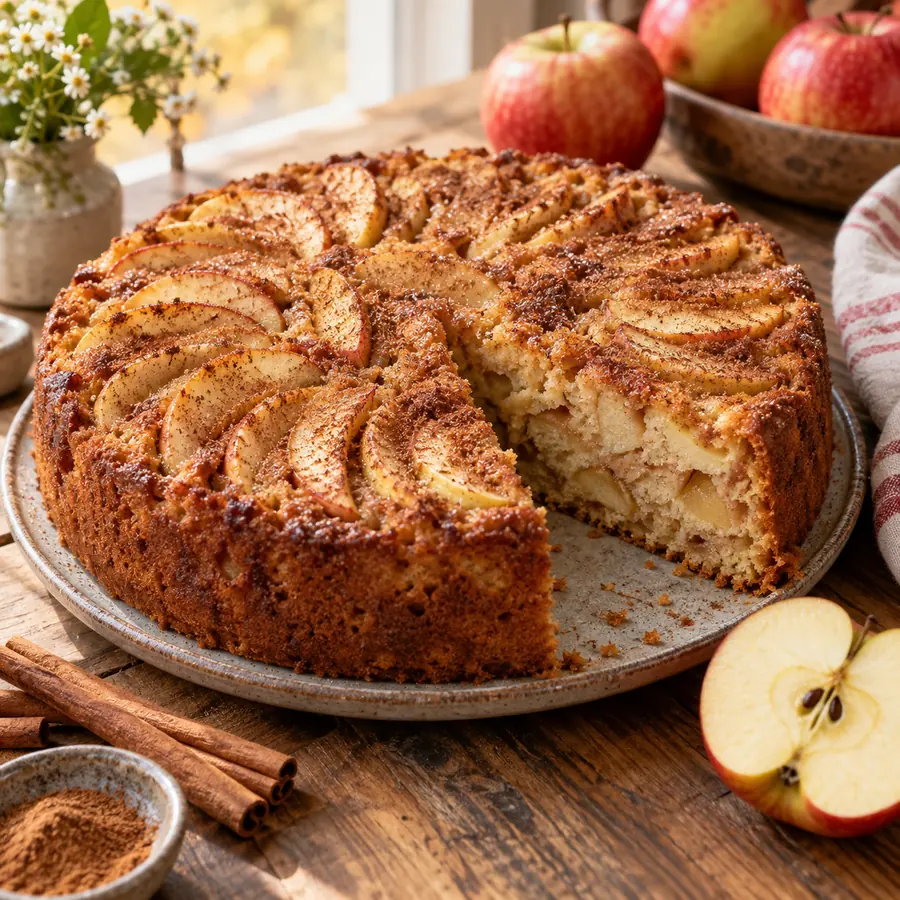 Apple cinnamon cake