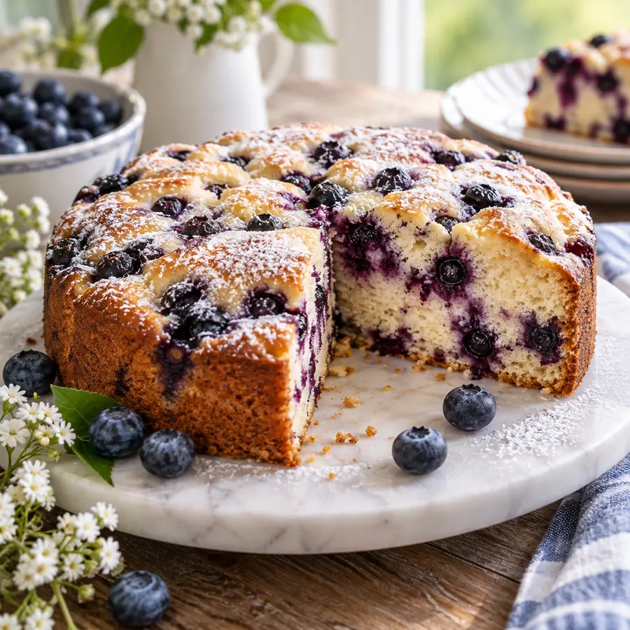 Blueberry cake