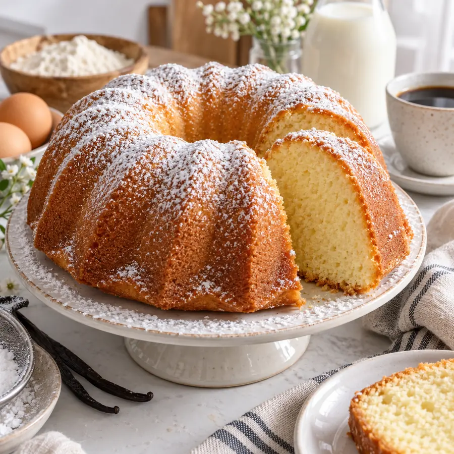 Vanilla bundt cake